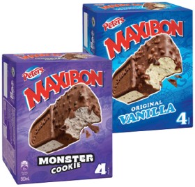 Peters-Maxibon-4-Pack-Selected-Varieties on sale