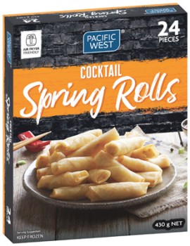 Pacific-West-Spring-Rolls-430g-Selected-Varieties on sale