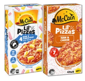 McCain-Lil-Pizzas-380400g-Selected-Varieties on sale