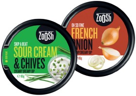 ZoOSh-Dip-185g-Selected-Varieties on sale