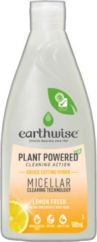Earthwise-Dishwashing-Liquid-500mL-Selected-Varieties on sale