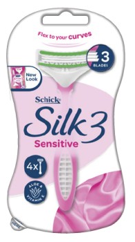 Schick-Silk-3-Sensitive-Disposable-Razors-4-Pack on sale
