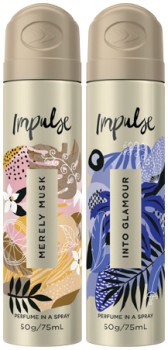 Impulse+Body+Spray+75mL+Selected+Varieties
