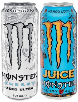 Monster+Energy+500mL+Selected+Varieties