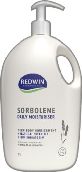 Redwin+Sorbolene+Daily+Moisturiser+1.1+Litre