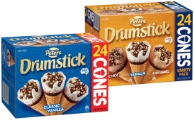 Peters-Drumstick-24-Pack-Selected-Varieties on sale
