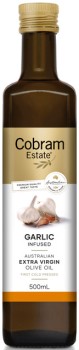 Cobram+Estate+Garlic+Infused+Extra+Virgin+Olive+Oil+500mL+Selected+Varieties