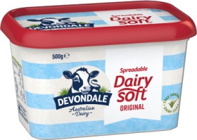 Devondale+Spreadable+Butter+500g+Selected+Varieties