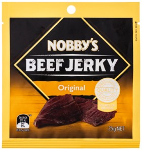 Nobby%26rsquo%3Bs+Beef+Jerky+25g+Selected+Varieties