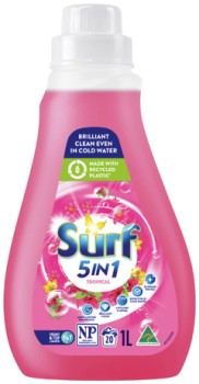 Surf+Laundry+Liquid+Tropical+1+Litre