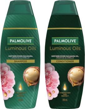 Palmolive-Luminous-Oils-Shampoo-or-Conditioner-350mL-Selected-Varieties on sale