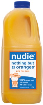 Nudie+Orange+Juice+2+Litre+Selected+Varieties