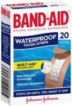 Band%E2%80%91Aid+Tough+Strips+Waterproof+Adhesive+Bandages+20+Pack%2A