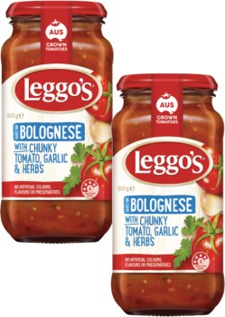 Leggos+Chunky+Pasta+Sauce+490g-500g