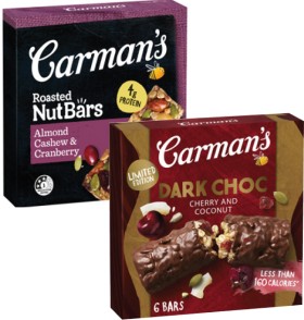 Carman%26%23039%3Bs+Nut+or+Muesli+Bars+160g-270g