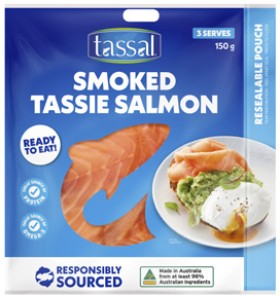 Tassal-Smoked-Salmon-150g on sale