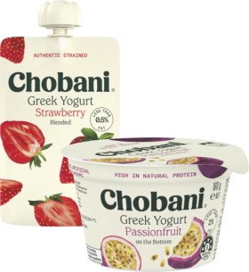 Chobani+Greek+Yogurt+Pot+160g+or+Pouch+140g