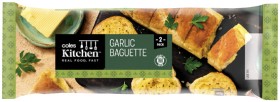 Coles-Kitchen-Garlic-Baguette-Twin-Pack-450g on sale
