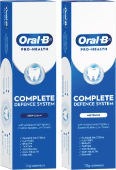 Oral+B+Pro+Health+Advanced+Deep+Clean+or+Whitening+Toothpaste+110g