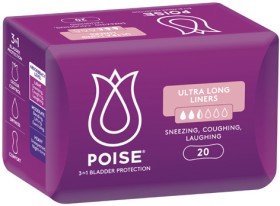 Poise+Ultra+Long+Continence+Liners+20+Pack
