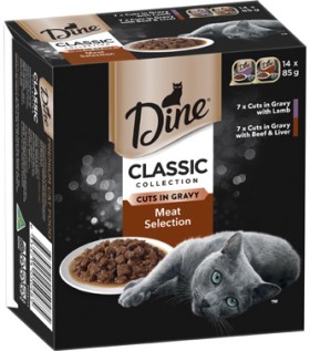 Dine+Classic+Collections+Cat+Food+14x85g