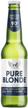 Pure+Blonde+Ultra+Low+Carb+Lager+Bottles+24x330mL