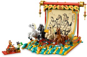 LEGO-Chinese-Festivals-Galloping-Horses-Canvas-80119 on sale