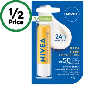 Nivea+Lip+Ultra+Care+%26amp%3B+Protection+SPF+50+4.8g%5E