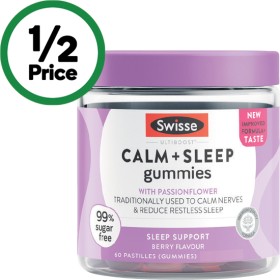 Swisse-Ultiboost-Calm-Sleep-Gummies-Pk-60 on sale
