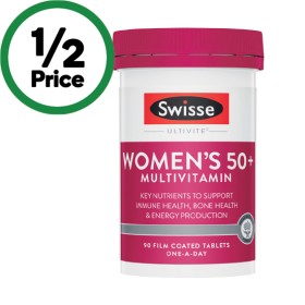 Swisse-Ultivite-Womens-50-Multivitamin-Tablets-Pk-90 on sale