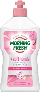 Morning+Fresh+Dishwashing+Liquid+Vanilla+and+Rose+350mL