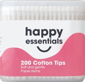 Happy-Essentials-Cotton-Tips-200-Pack on sale