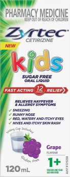 Zyrtec-Kids-Solution-Grape-Flavour-120mL on sale