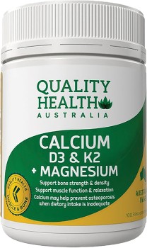 NEW-Quality-Health-Calcium-D3-K2-Magnesium-100-Tablets on sale