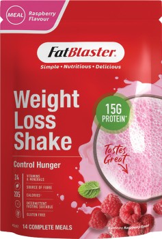 FatBlaster-Weight-Loss-Shake-Raspberry-Flavour-465g on sale