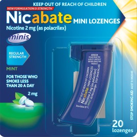Nicabate+Minis+Mint+2mg+20+Lozenges%2A