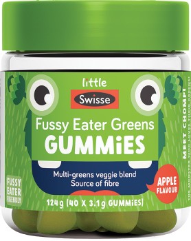 Little-Swisse-Fussy-Eater-Greens-Gummies-40-Pack on sale