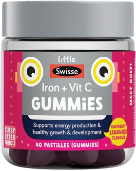 Little+Swisse+Iron+%2B+Vitamin+C+Gummies+40+Pack%2A