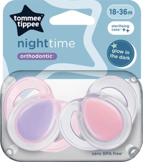 Tommee-Tippee-Nighttime-Soother-18-36-Months-2-Pack on sale