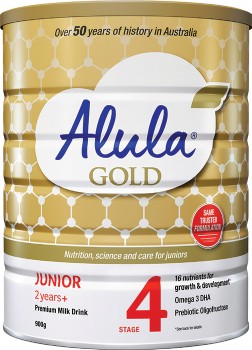 Alula+Junior+Gold+Stage+4+Milk+Drink+2+Years%2B+900g%26pound%3B