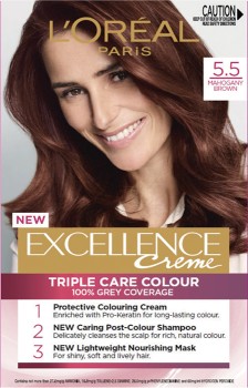 LOreal-Excellence-Crme-Mahogany-Brown-Hair-Colour on sale