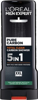 LOreal-Men-Expert-Pure-Carbon-Total-Clean-Shower-Gel-400mL on sale