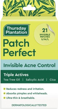 NEW-Thursday-Plantation-Patch-Perfect-Invisible-Acne-Control-21-Patches on sale