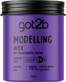 Schwarzkopf+Got+2B+Modelling+Wax+100mL