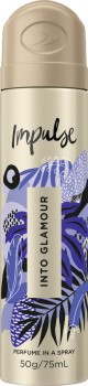Impulse+Body+Spray+Aerosol+Deodorant+Into+Glamour+50g