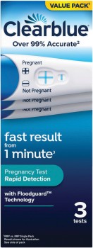 Clearblue-Pregnancy-Test-Rapid-Detection-3-Pack on sale