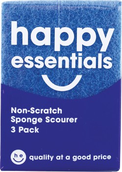 Happy+Essentials+Non-Scratch+Scourer+3+Pack
