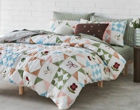 Vue-Georgia-Quilted-Cotton-Quilt-Cover-Set on sale
