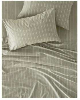 Vue+Stonewashed+Cotton+Sheet+Set+-+Olive+Stripe%23