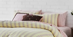 Vue+Arlo+Yarn+Dyed+Cotton+Quilt+Cover+Set%5E